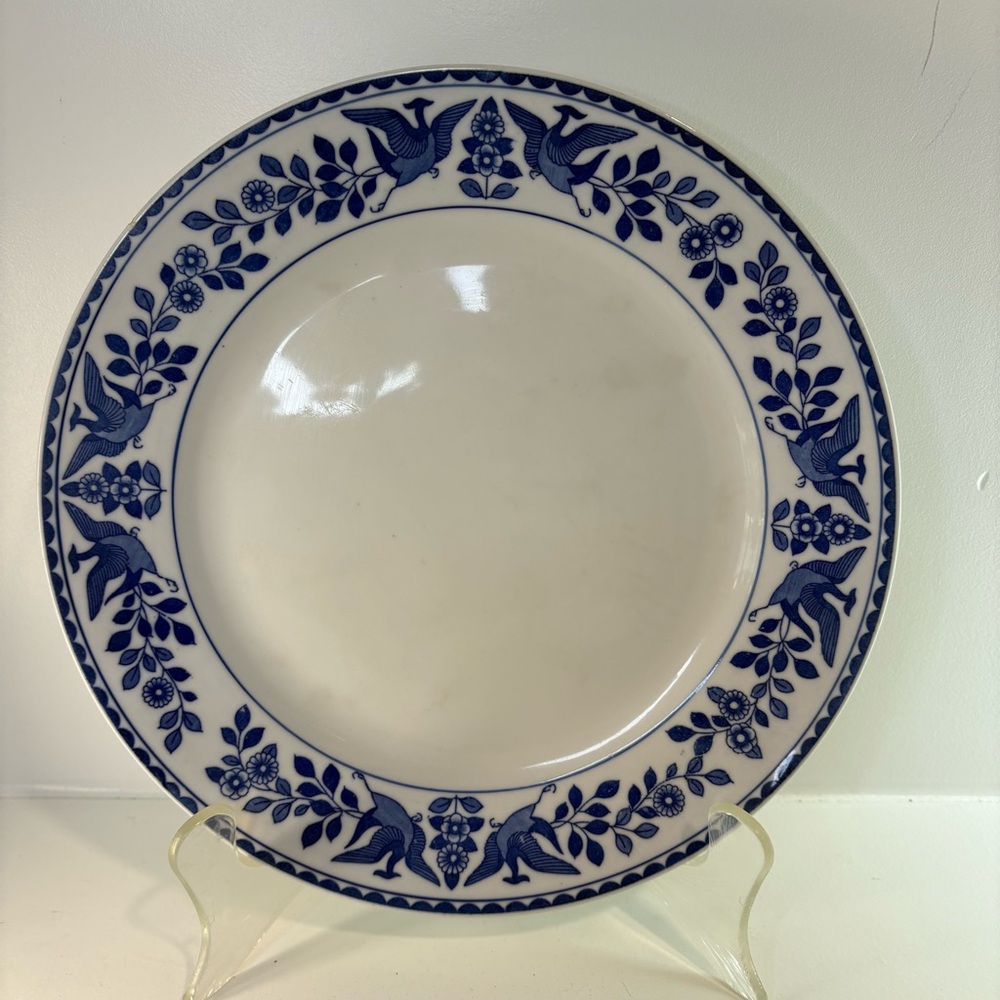 Antique 10” Royal Crown Derby plate JapanImari pattern, number 2451 Phoenix